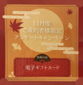 アンケートキャンペーン